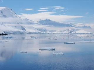 Raamstickers Antarctica Neumayer Kanaal © amheruko