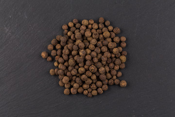 Black pepper heaps