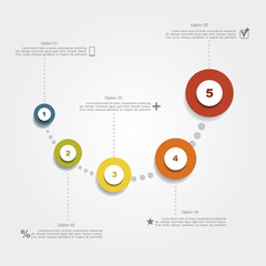 Infographic design template. Vector illustration.