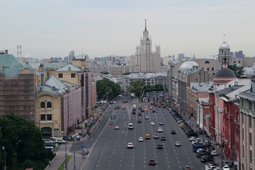 Obraz premium View on the center of Moscow