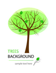 Obraz premium Vector tree