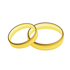 Weddings rings golden