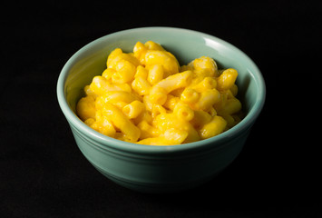 Mac and cheese in bowl