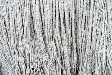 Texture of mop textile for background