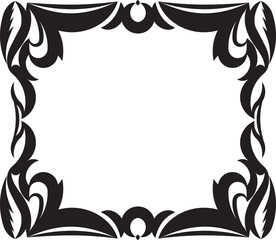 Vintage frame with blank space for text. Retro-styled vintage gr