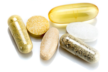 Vitamin supplements - capsules and pills
