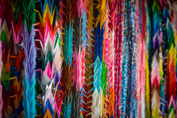 Paper Cranes Japan 