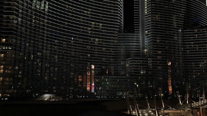 Las Vegas resort tower night HD 9420