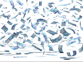 Falling Kazakh Tenge