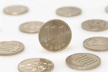 日本円　百円コイン