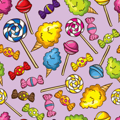 colorful candy background