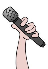 microphone illustration