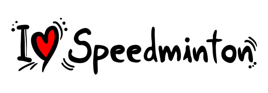 Speedminton love