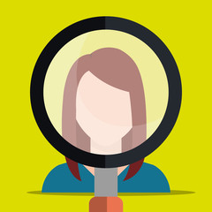 Find person and job interview