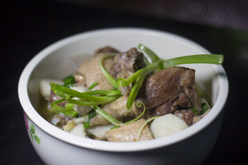 braised duck alligator