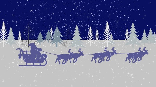 Christmas Landscape - loopable