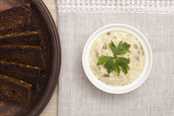 Fish salad of herring - Forshmak