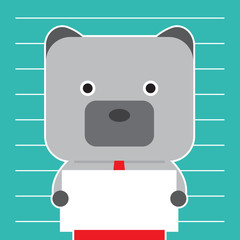 Character design and business and financial concept. 