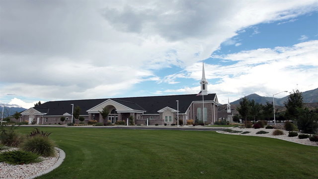 Mormon LDS church building chapel two in neighborhood HD 1548