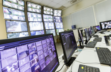 Subway traffic control center