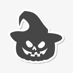 Halloween icon sticker