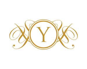 Y Luxury Royal Elegant Logo