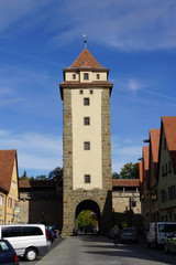 Würzburger Tor, Teil der historischen Stadtbefestigung