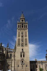 Fototapeta na wymiar Sevilla ciudad monumental de Andalucía, España