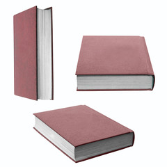 Collection Of Book Isolated