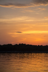 Naklejka premium Sunset