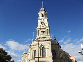 Obraz premium Fremantle Town Hall in Fremantle of in Western Australi 