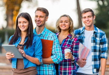 Obraz premium Students