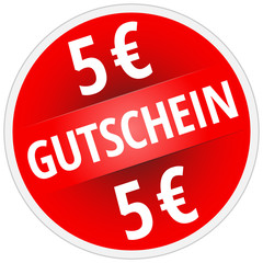 5 Euro Gutschein