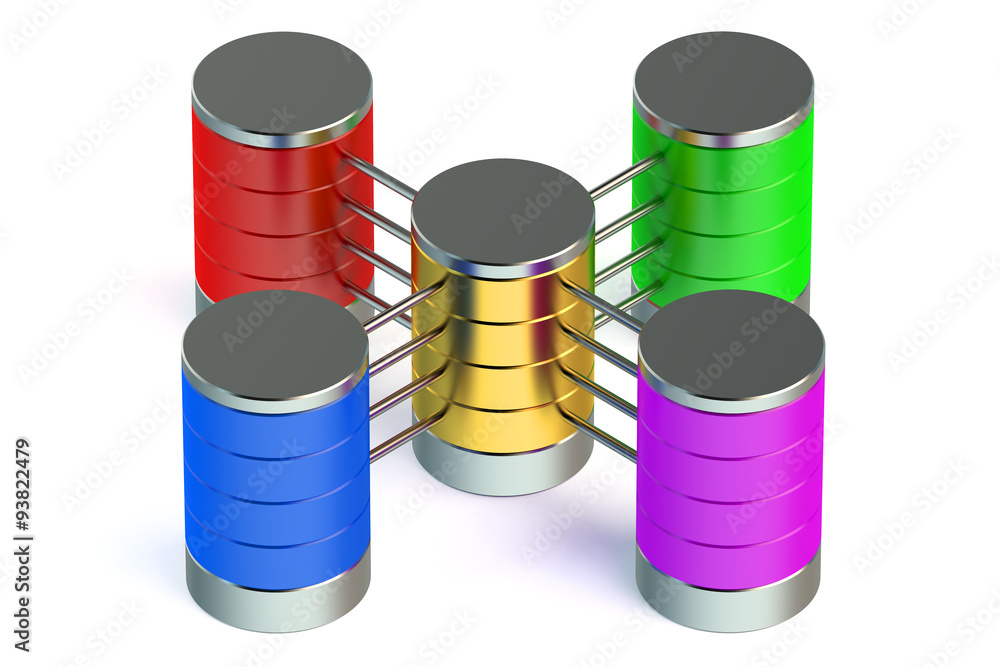 Poster database and data storage concept