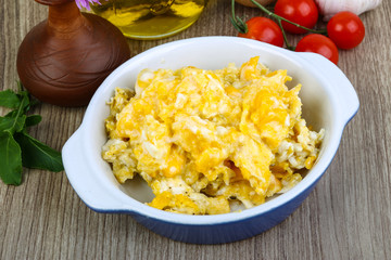 Scrambled eggs