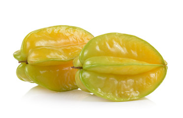 star apple on white background