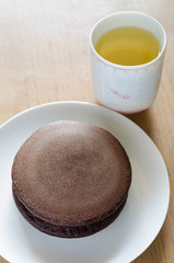 Dorayaki, Japanese Chocolate Pancake