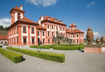 Fototapeta premium Prague,Castle Troja