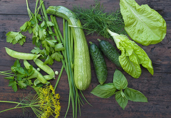Green vegetables