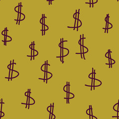 Dollars money cash green background
