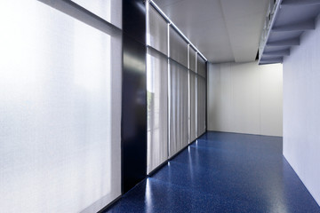 corridor in moder office building