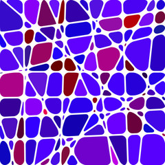 abstract vector stained-glass mosaic background