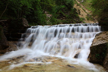Fototapeta premium Entspannung in der Pöllatschlucht