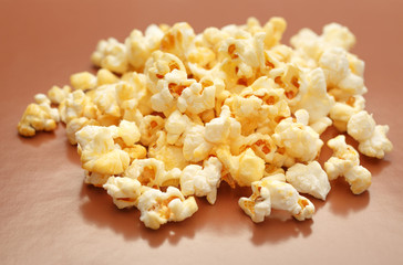 Fresh tasty popcorn