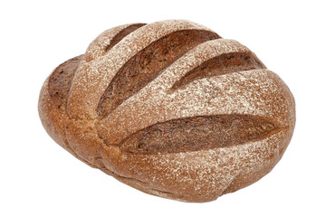 Хлеб на белом фоне