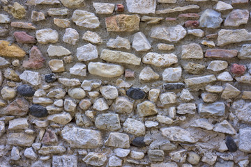 Natursteinmauer in Südfrankreich