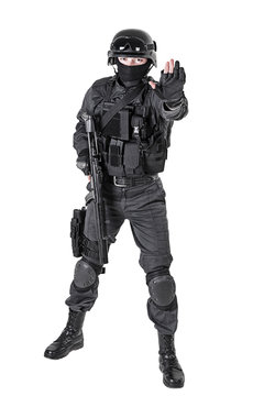 SWAT police officer 