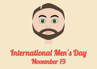 Poster for International Men's Day (November 19)