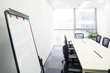 interior of meeting room in moder office