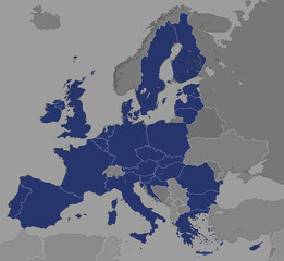 European Union map 2013